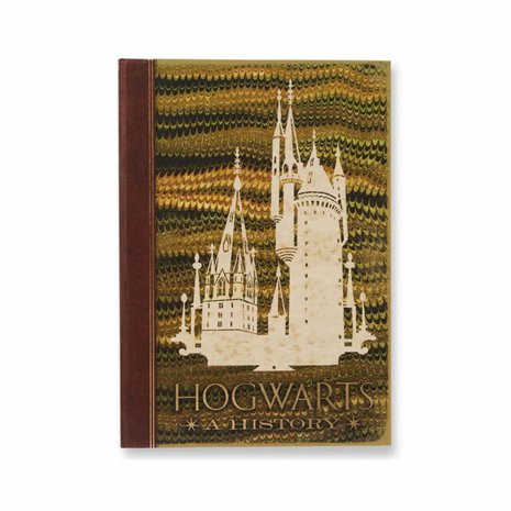 Harry Potter Hogwarts: A History replica notitieboek - filmspullen.nl