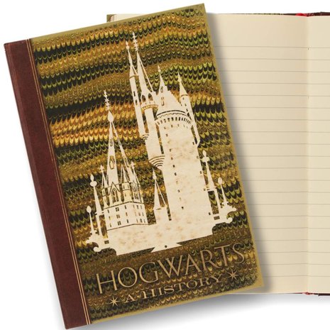 Harry Potter Hogwarts: A History replica notitieboek - filmspullen.nl