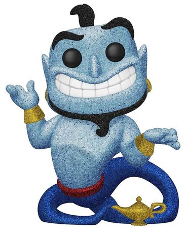 Funko Pop! Aladdin: Genie with Lamp (Glitter) Hot Topic Exclusive - Filmspullen.nl