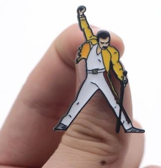 Queen Freddie Mercury pin/badge - Filmspullen.nl