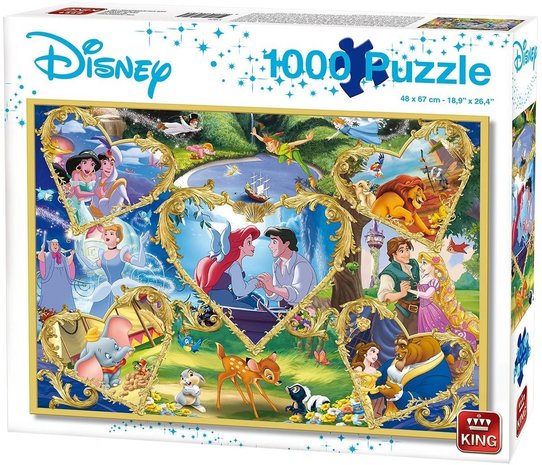 Disney Movie Magic puzzel 1000 stukjes - Filmspullen.nl