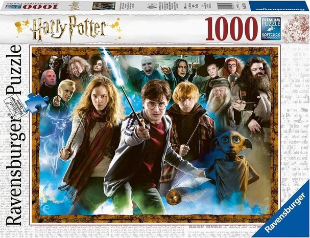 Harry Potter puzzel de Tovenaarsleerling Ravensburger 1000 stukjes - filmspullen.nl
