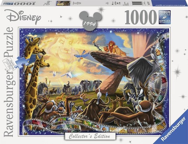 The Lion King puzzel 1000 stukjes [Ravensburger Collector's Edition] - filmspullen.nl