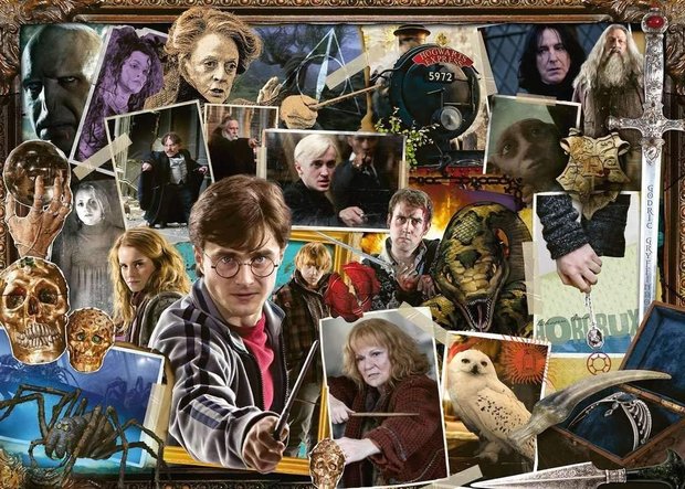 Harry Potter tegen Voldemort Ravensburger puzzel (1000 stukjes) - Filmspullen.nl