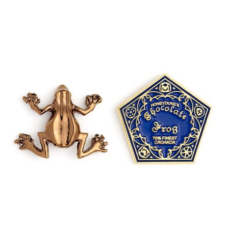 Harry Potter Chocolate Frog pin set - filmspullen.nl