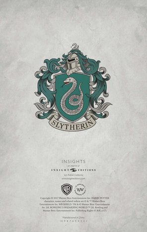 Harry Potter: Slytherin Premium notitieboekje - Filmspullen.nl