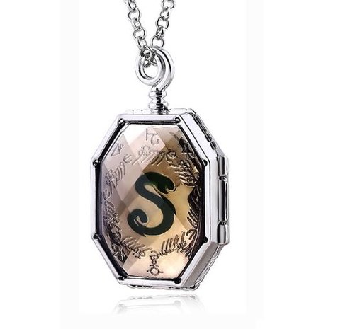 Harry Potter Slytherin Hoxcrux Locket ketting - filmspullen.nl