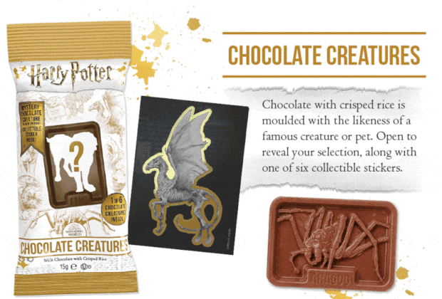 Harry Potter Chocolate Creature - Filmspullen.nl
