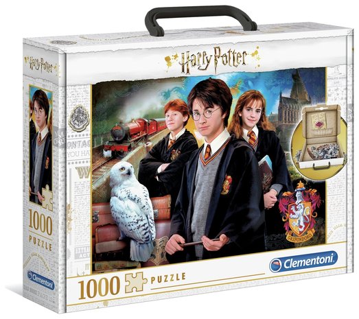 Harry Potter Hogwarts koffer puzzel 1000 stukjes - filmspullen.nl