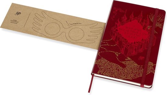 Harry Potter Moleskine Marauders Map notitieboek (Limited Edition) - filmspullen.nl