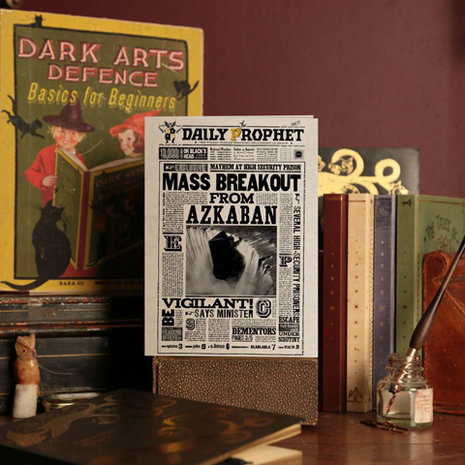 Harry Potter wenskaart ''Mass Breakout From Azkaban'' - Filmspullen.nl