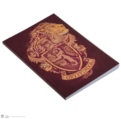 Harry Potter Gryffindor notitieboek - filmspullen.nl