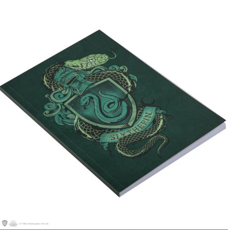 Harry Potter Slytherin notitieboek - filmspullen.nl