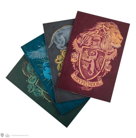 Harry Potter Slytherin notitieboek - filmspullen.nl