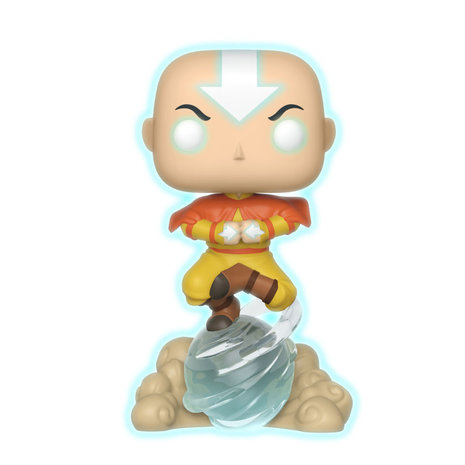 Funko Pop! Avatar: Aang on Airscooter [Chase] [Glow in the Dark] - filmspullen.nl