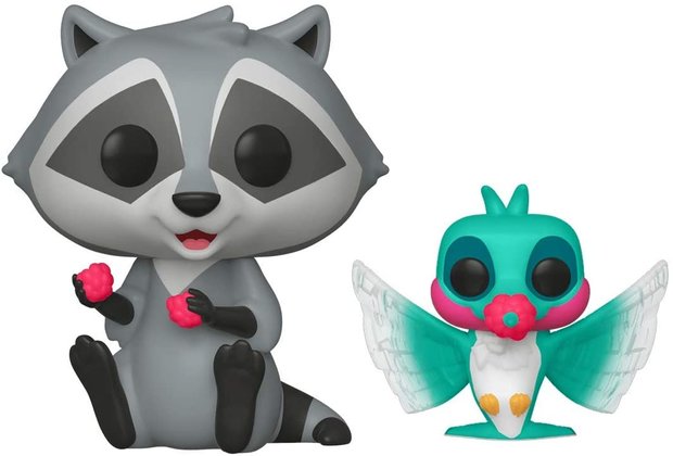 Funko Pop! Pocahontas: Meeko with Flit [Earth Day Exclusive] - filmspullen.nl