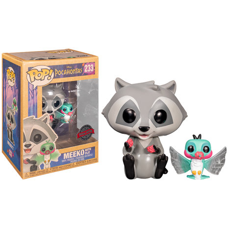 Funko Pop! Pocahontas: Meeko with Flit [Earth Day Exclusive] - filmspullen.nl