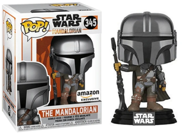 Funko Pop! Star Wars: The Mandalorian: The Mandalorian #345 [Exclusive]