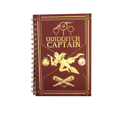 Harry Potter A5 Quidditch notitieboek - filmspullen.nl