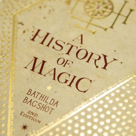Harry Potter History of Magic wenskaart [MinaLima] - filmspullen.nl