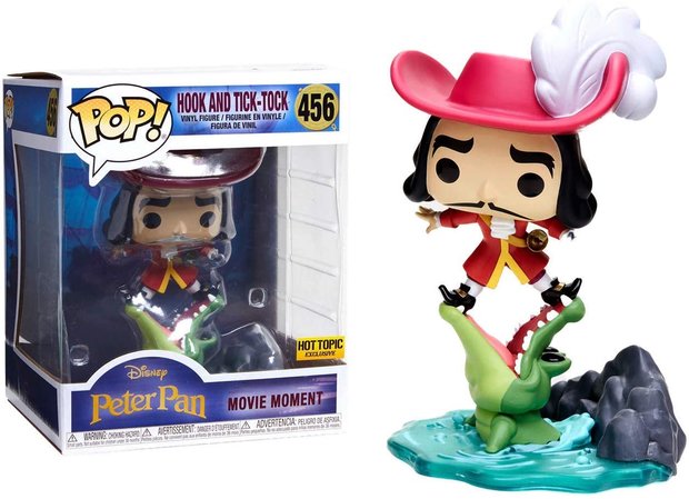 Funko Pop! Movie Moments: Peter Pan - Hook and Tick-Tock #456 [Hot Topic Exclusive] - filmspullen.nl