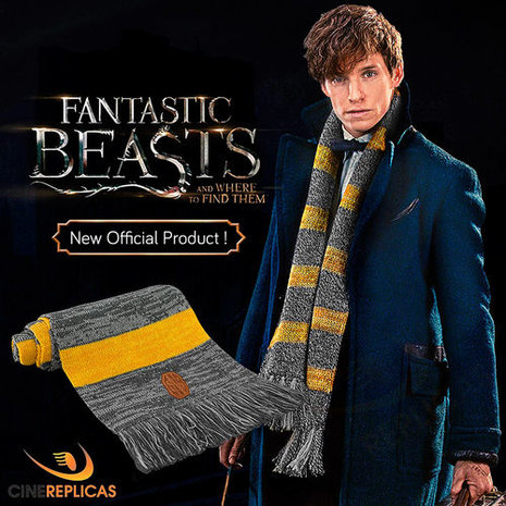 Fantastic Beasts luxe sjaal Newt Scamander - filmspullen.nl