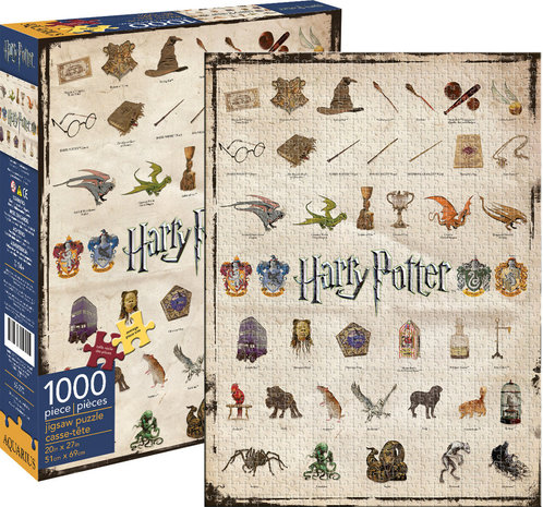 Harry Potter puzzel Icons 1000 stukjes - filmspullen.nl