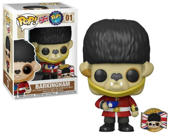 Funko Pop! Around the World: Barkingham [UK] [Exclusive] - filmspullen.nl