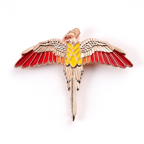 Harry Potter Fawkes pin [Rose Gold plated] - filmspullen.nl