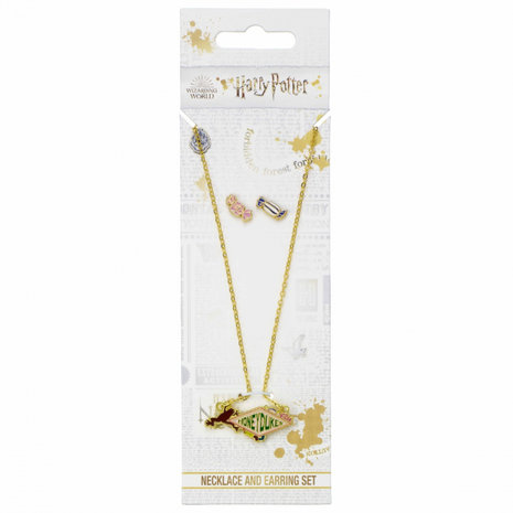 Harry Potter Honeydukes ketting en oorbellen set - filmspullen.nl