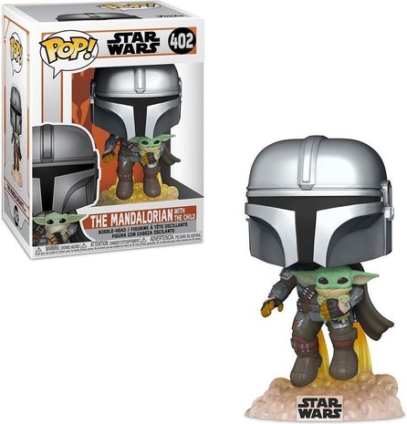 Funko Pop! Star Wars: The Mandalorian - Mando Flying w/Jet - filmspullen.nl