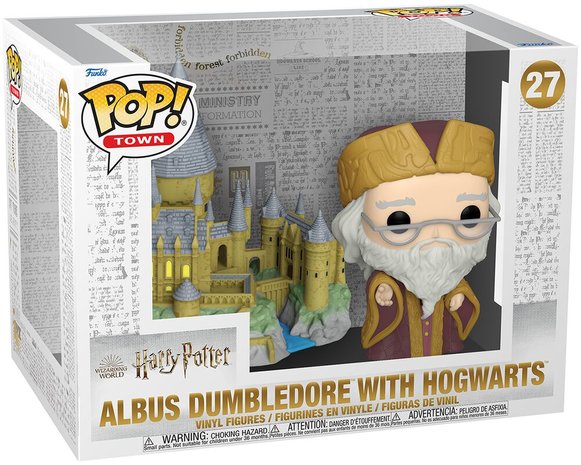 Funko Pop! Harry Potter: Dumbledore with Hogwarts Castle #27