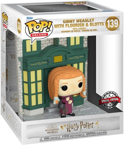 Funko Pop! Harry Potter: Ginny Weasley with Flourish & Blotts [Exclusive] - filmspullen.nl