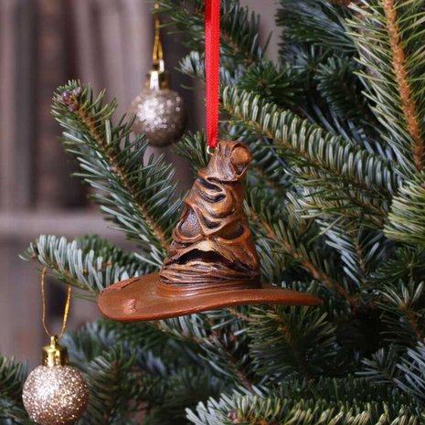 Harry Potter Sorteerhoed kerst ornament - filmspullen.nl