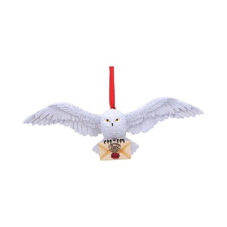 Harry Potter Hedwig kerst ornament - filmspullen.nl