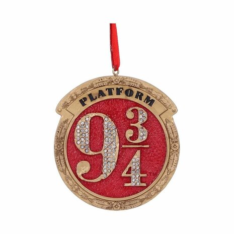 Harry Potter Platform 9 3/4 kerst ornament - filmspullen.nl