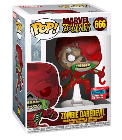 Funko Pop! Marvel Zombies - Zombie Daredevil [NYCC Exclusive] - filmspullen.nl