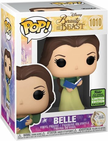 Funko Pop! Beauty and the Beast: Belle with Book #1010 - Filmspullen.nl