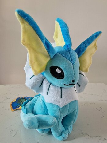 Pokemon: Vaporeon pluche knuffel - filmspullen.nl