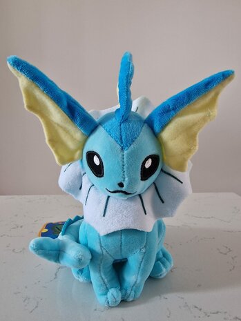 Pokemon: Vaporeon pluche knuffel - filmspullen.nl