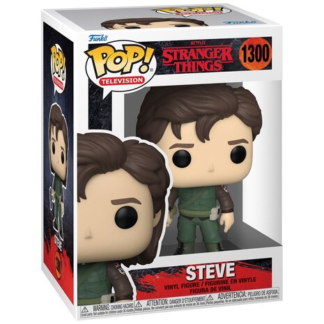 Funko Pop! Stranger Things - Steve Harrington [Season 4] - filmspullen.nl