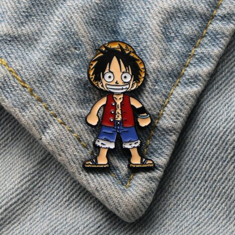 One Piece: Monkey D. Luffy pin - Filmspullen.nl