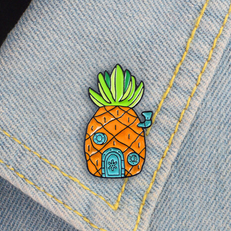 Spongebob Squarepants: ananas pin - Filmspullen.nl