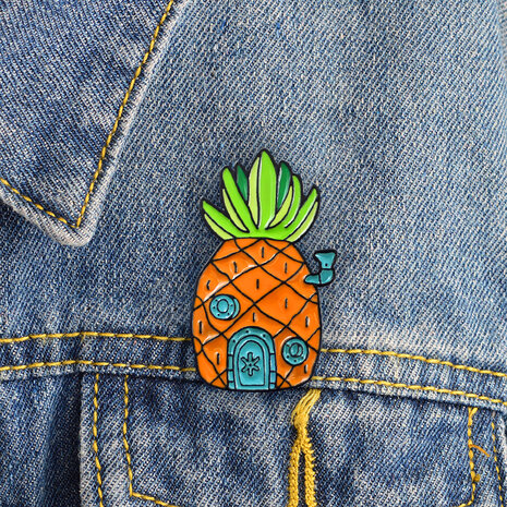 Spongebob Squarepants: ananas pin - Filmspullen.nl