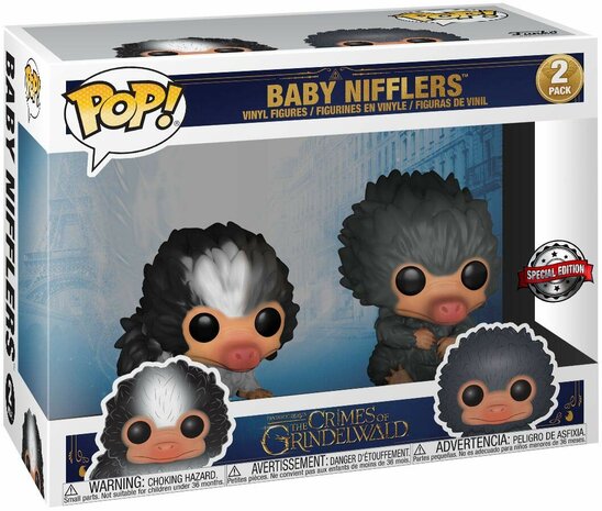 Funko Pop! Fantastic Beasts - Baby Nifflers 2-pack [Exclusive] - filmspullen.nl