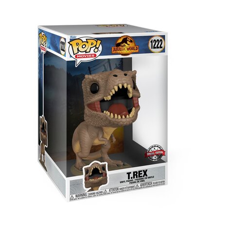 Funko Pop! Jurassic World Dominion: T-Rex 10'' inch [Exclusive] - filmspullen.nl