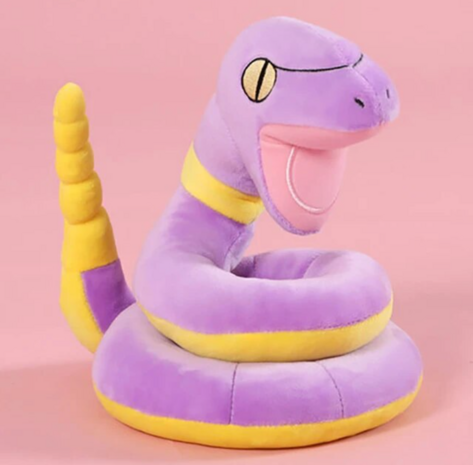 Pokemon: Ekans pluche knuffel - Filmspullen.nl