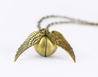 Harry Potter snaai horloge ketting - Filmspullen.nl