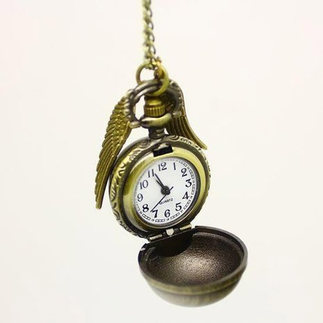 Harry Potter snaai horloge ketting - Filmspullen.nl