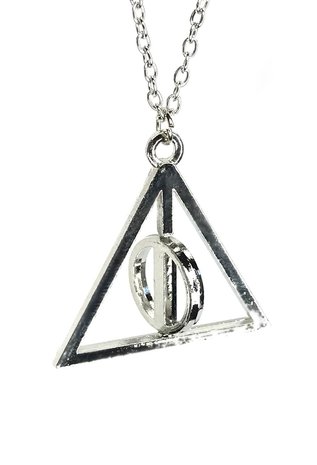 Harry Potter bewegende Deathly Hallows ketting - Filmspullen.nl